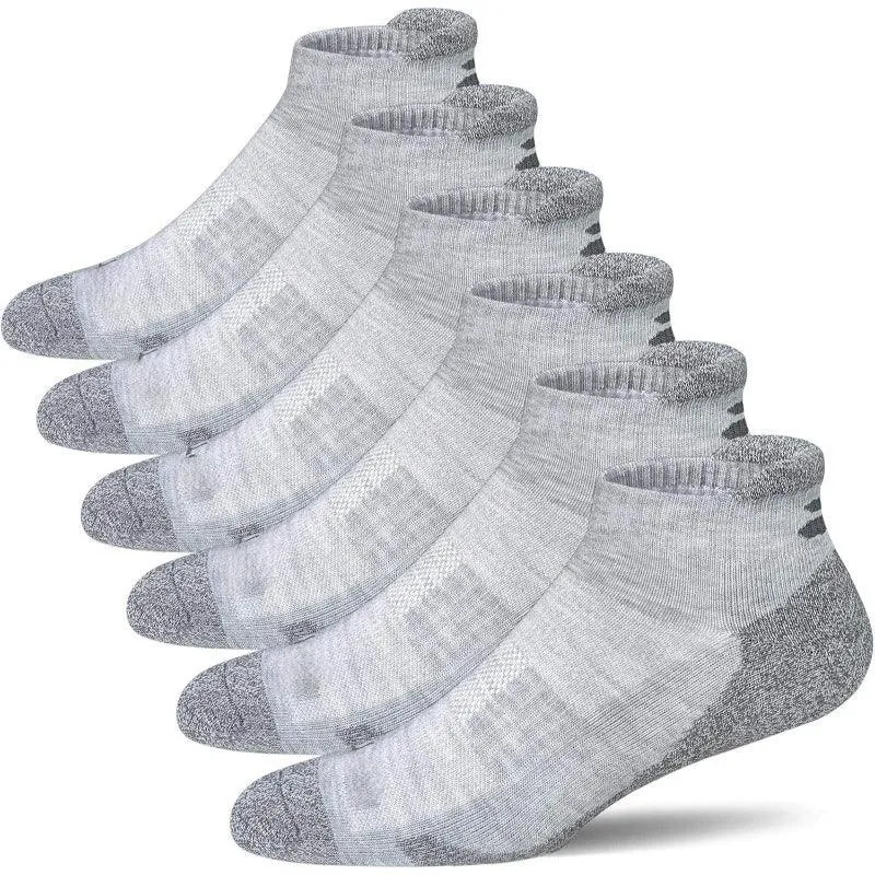 6 Pair Performance Cushion Anti Blister Socks