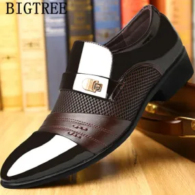 Allen - Dark Academia Italian Loafers Formal Oxford Shoes