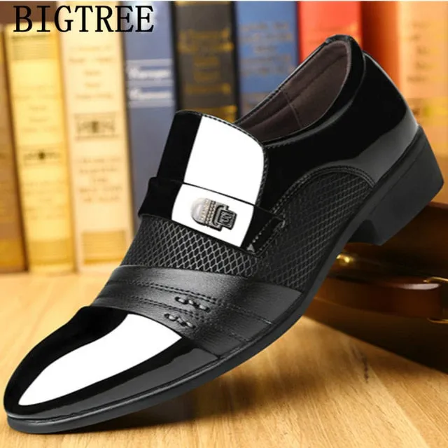 Allen - Dark Academia Italian Loafers Formal Oxford Shoes