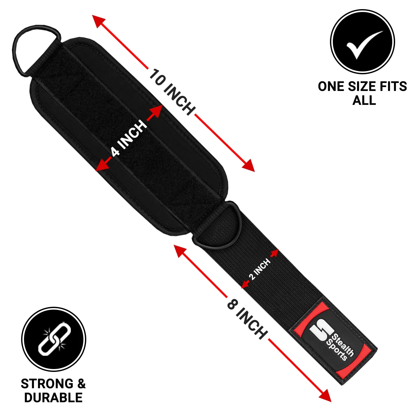 Ankle Strap - 4" Wide