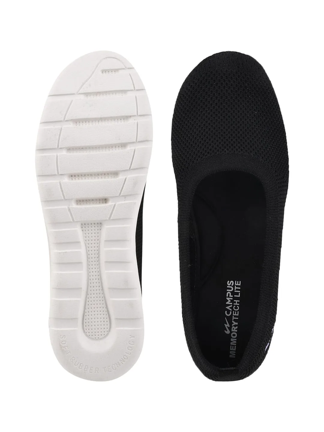 CALIN Black Women's Slip-ons