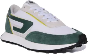 Diesel S Racer Lc In White Green For Men