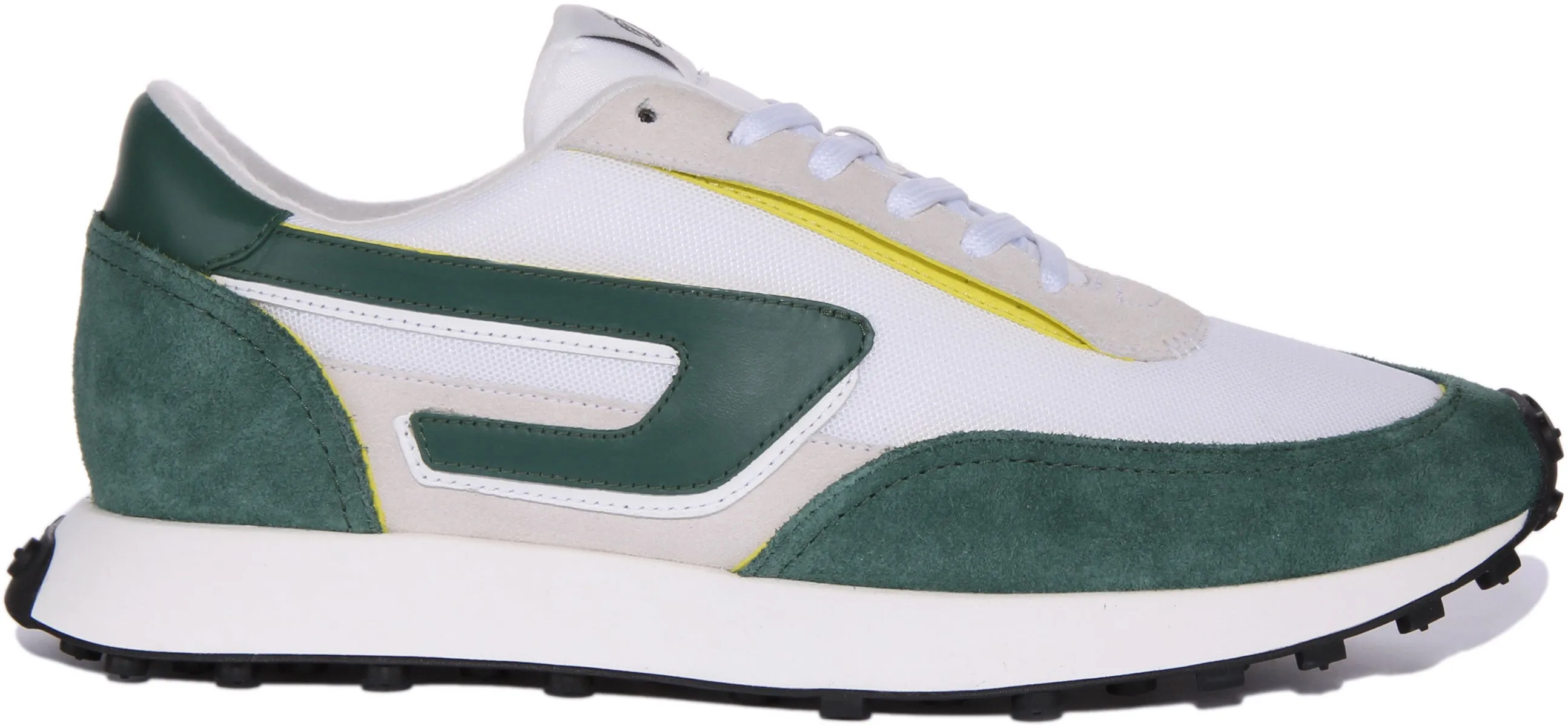 Diesel S Racer Lc In White Green For Men