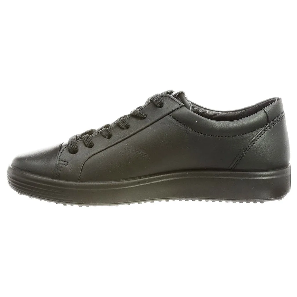Ecco Soft 7 Full Grain Leather Women's Casual Trainers