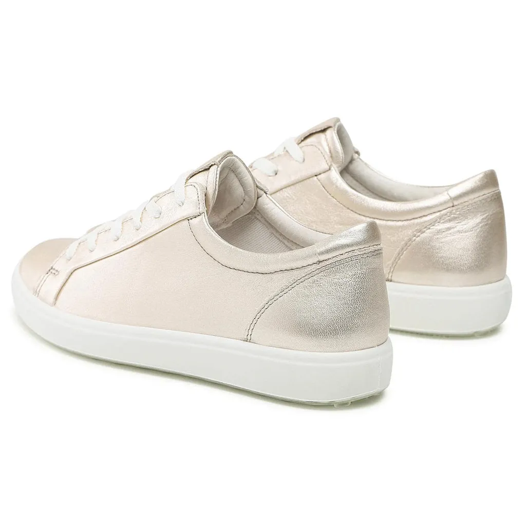 Ecco Soft 7 Full Grain Leather Women's Casual Trainers