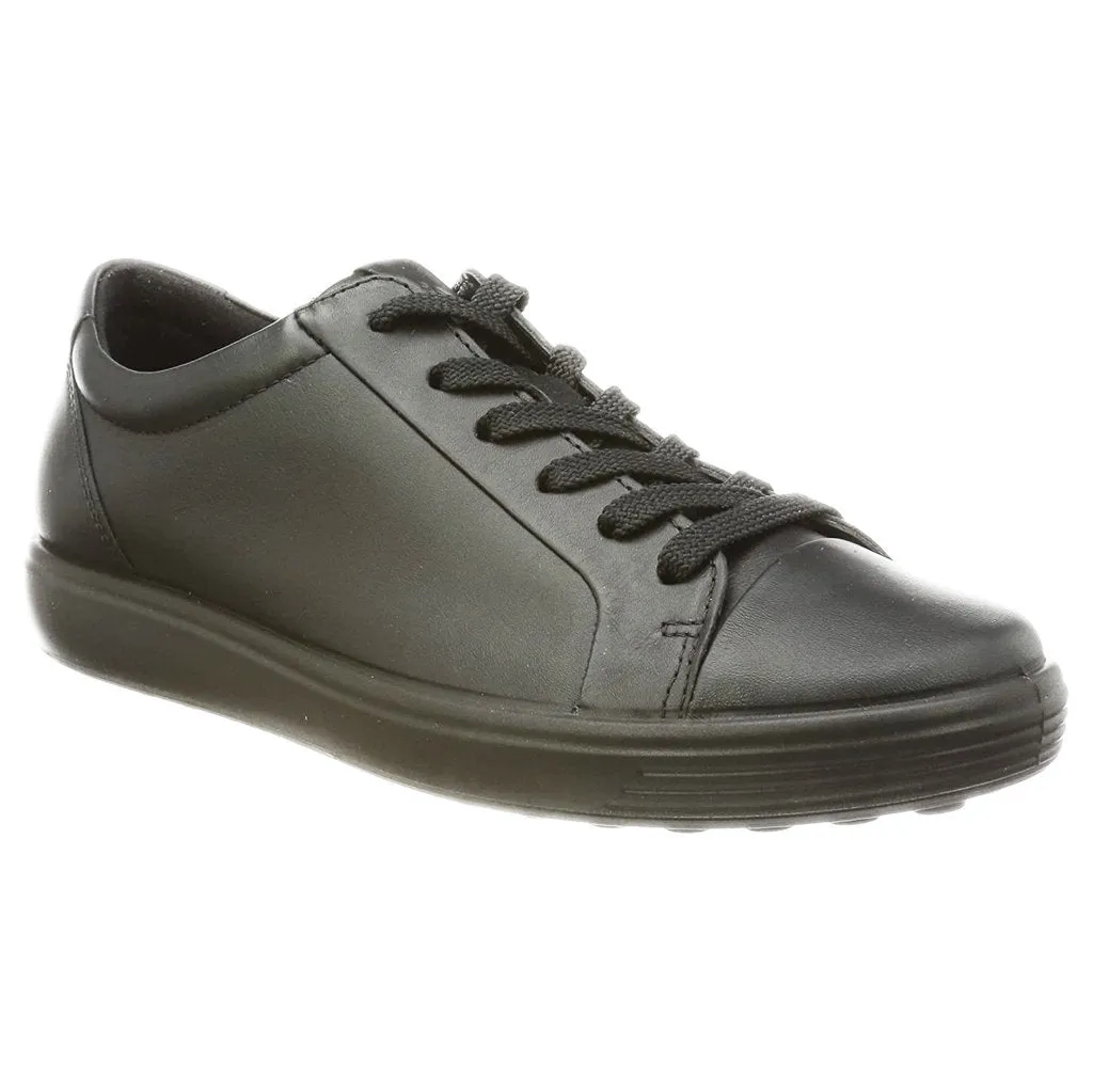 Ecco Soft 7 Full Grain Leather Women's Casual Trainers