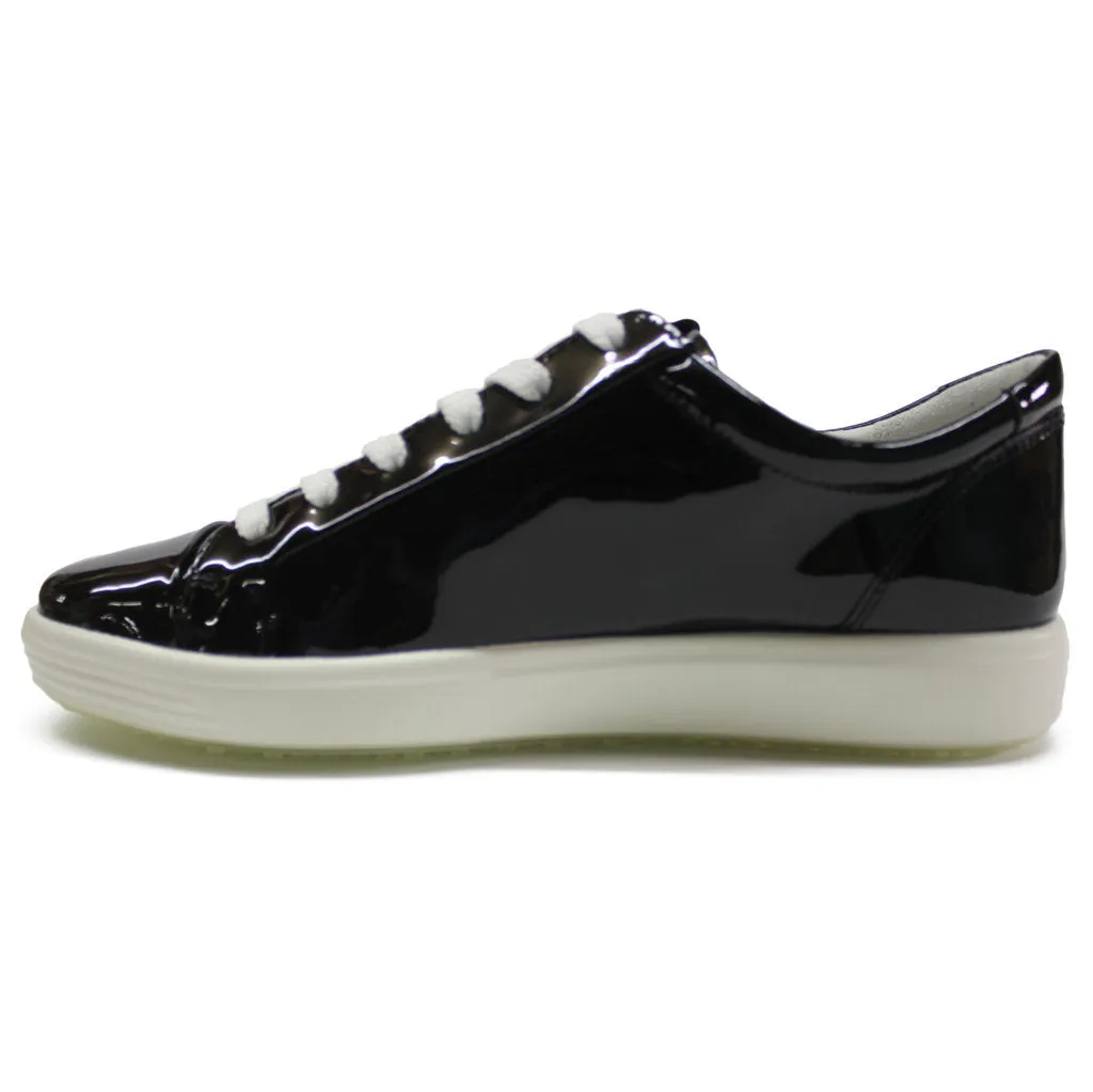 Ecco Soft 7 Full Grain Leather Women's Casual Trainers
