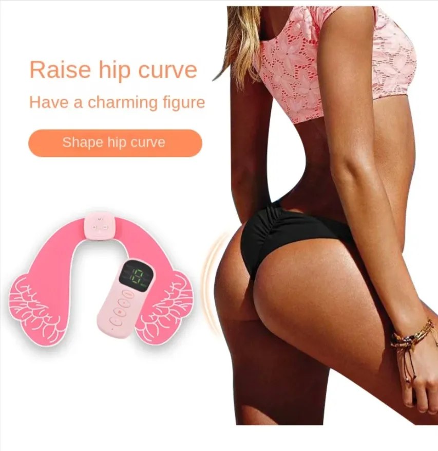 Electric Smart Hip Muscle Trainer Bb-75 Pink