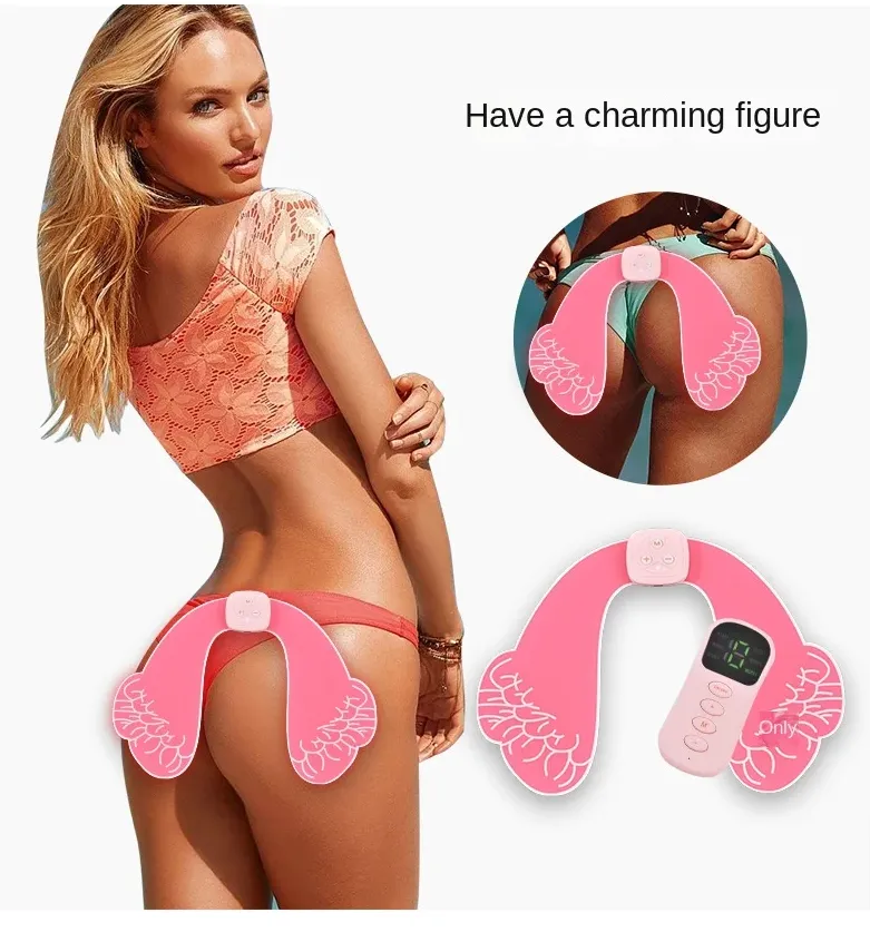 Electric Smart Hip Muscle Trainer Bb-75 Pink