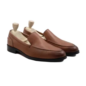 Eston - Men's Tan Brown Calf Leather Loafer