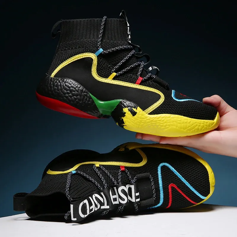 Fashion Men's Sneakers on Lace-Up / Casual Breathable Walking Flats Walking Shoes