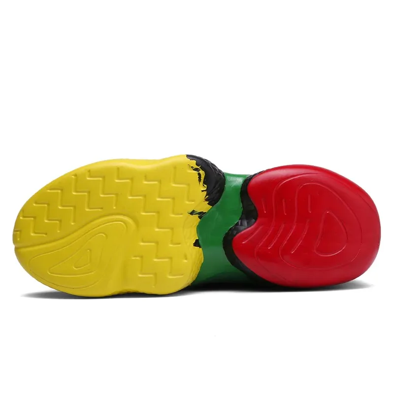 Fashion Men's Sneakers on Lace-Up / Casual Breathable Walking Flats Walking Shoes
