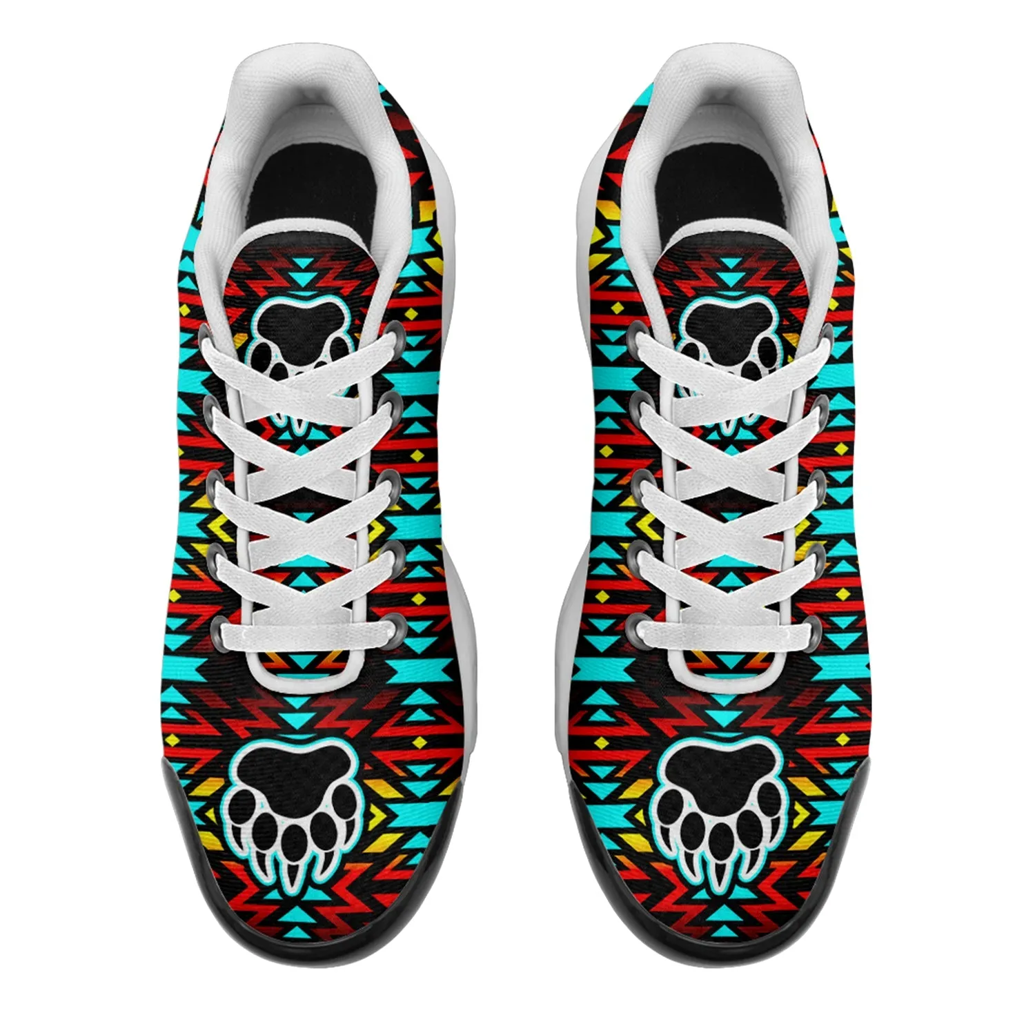 Fire Colors and Turquoise Bearpaw Niowaa Air Cushion Shoes