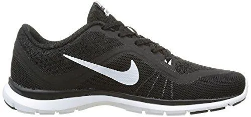 Flex Trainer 6 Black/White Training Shoe 7