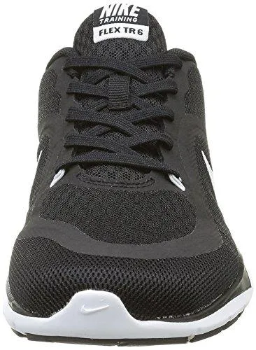 Flex Trainer 6 Black/White Training Shoe 7
