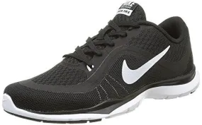 Flex Trainer 6 Black/White Training Shoe 7