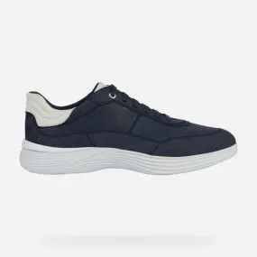 Geox Men's Fluctis Walking Shoes- Blue