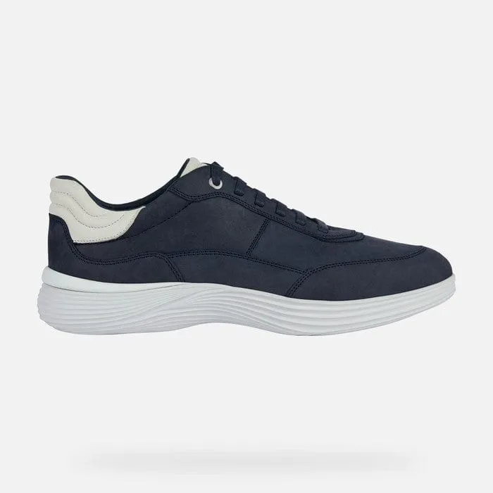Geox Men's Fluctis Walking Shoes- Blue
