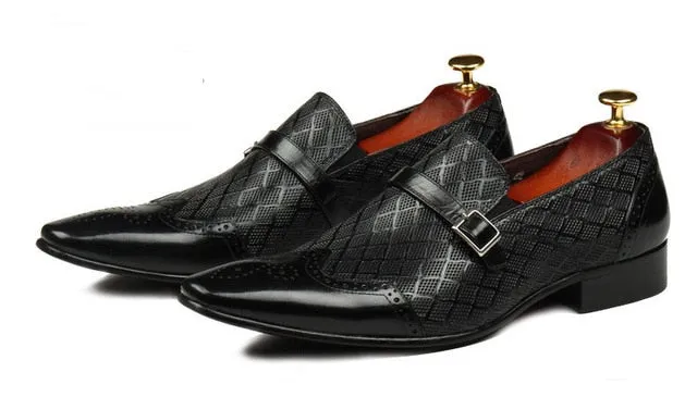Italy Handmade formal men's Fashion shoes