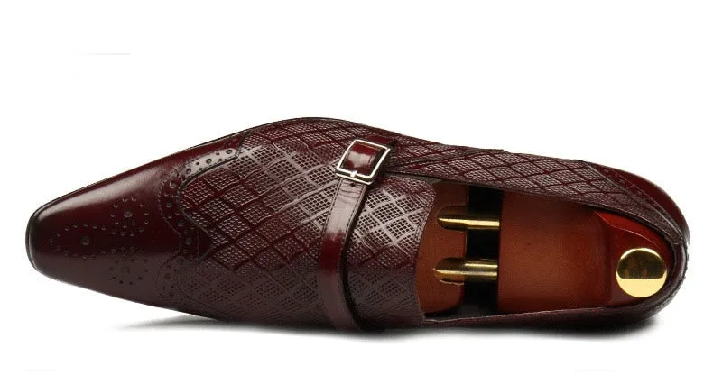 Italy Handmade formal men's Fashion shoes