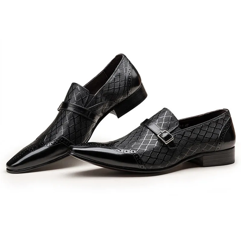 Italy Handmade formal men's Fashion shoes