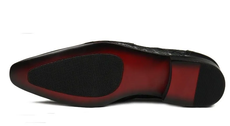 Italy Handmade formal men's Fashion shoes