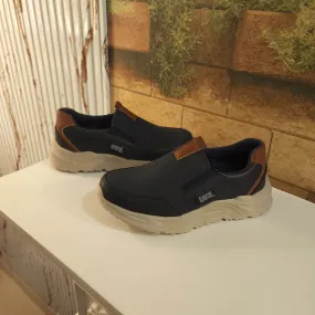 Kids Navy/Brown Casual Shoes