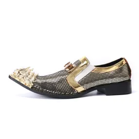 Leather shoes, men's shoes, cowhide 2023 new business dress leather shoes, spring breathable Korean version of the trendy casual British fashion shoes