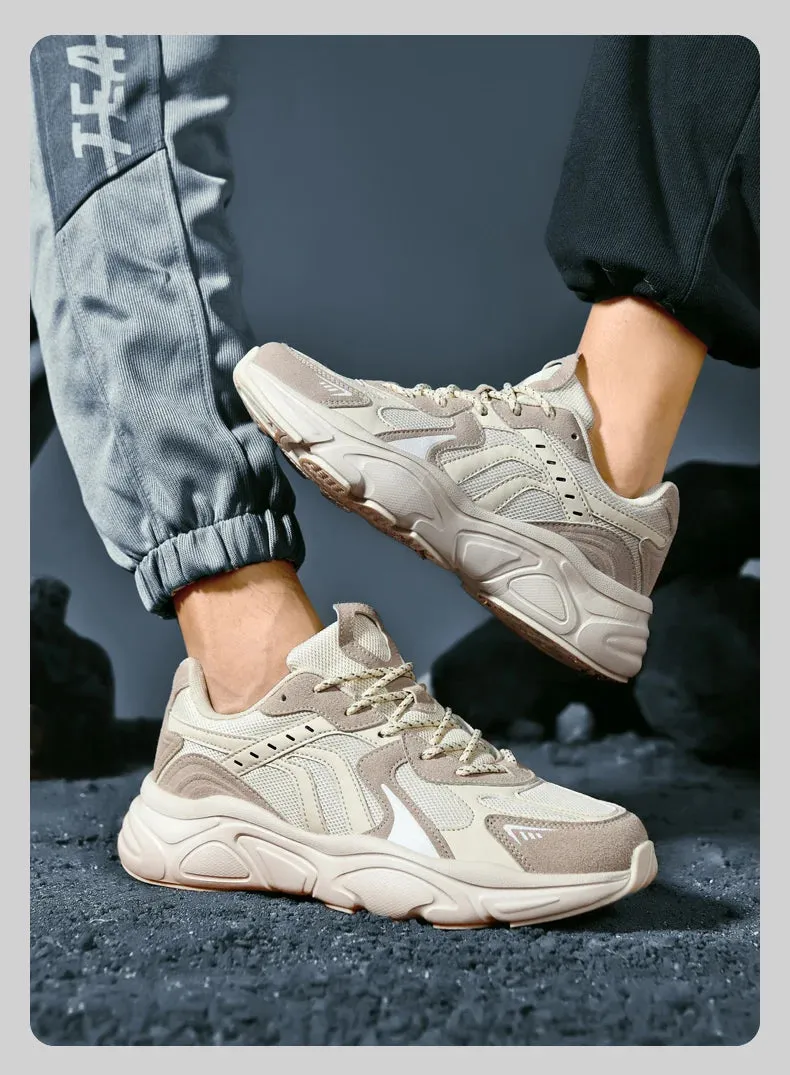 Luxury Breathable Sneakers for Men – Casual Running and Fashion Shoes