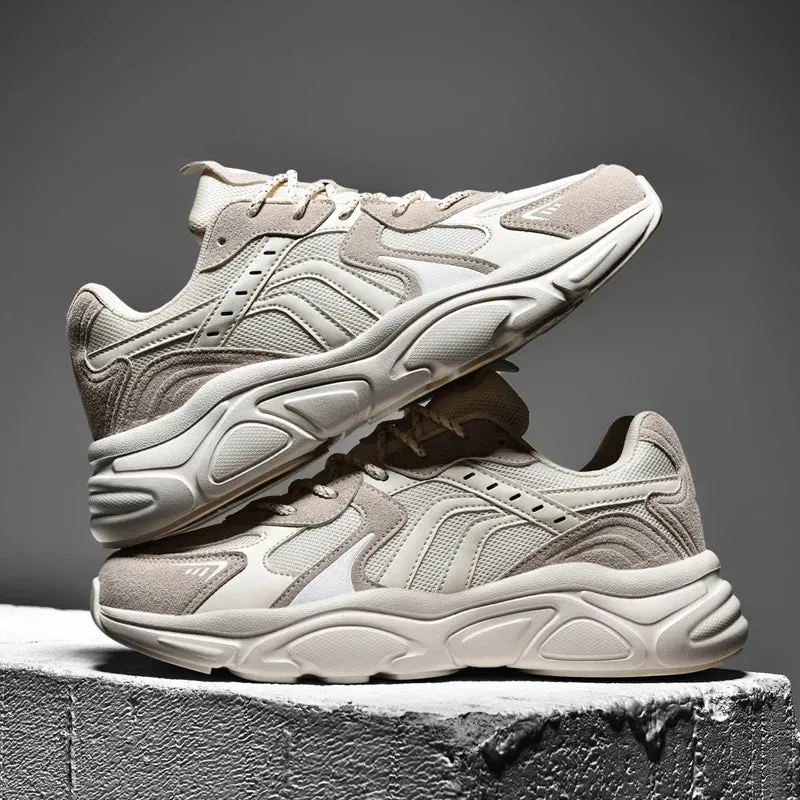 Luxury Breathable Sneakers for Men – Casual Running and Fashion Shoes