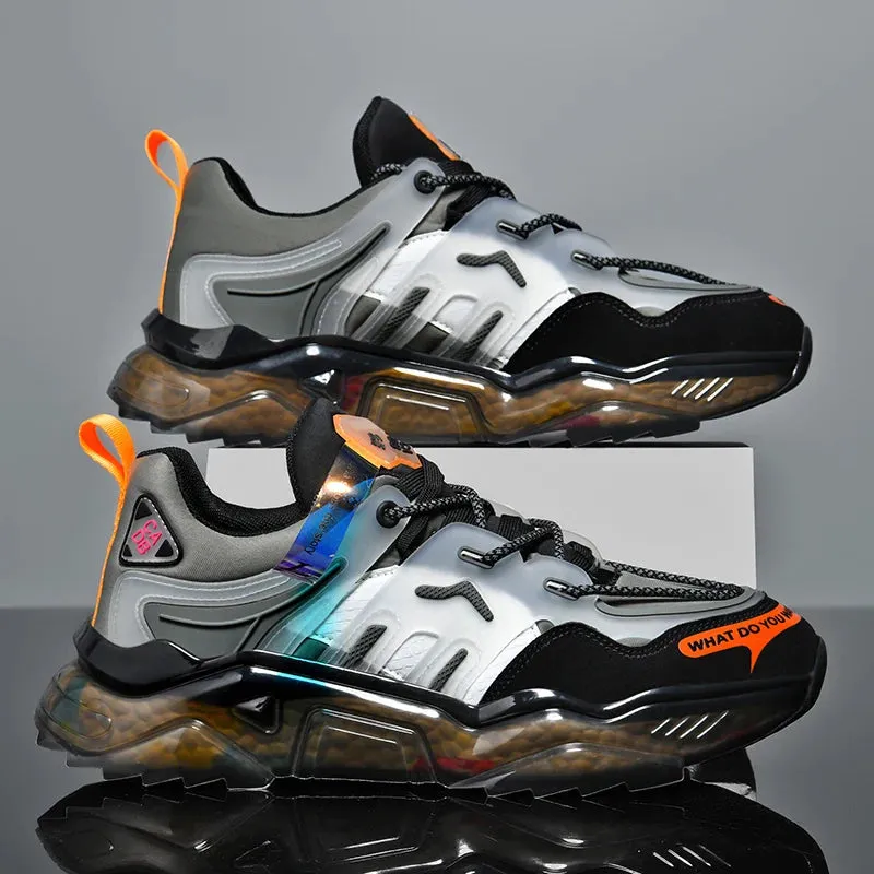 Luxury Breathable Sneakers for Men – Casual Running and Fashion Shoes