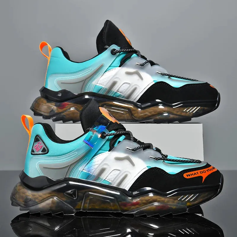 Luxury Breathable Sneakers for Men – Casual Running and Fashion Shoes
