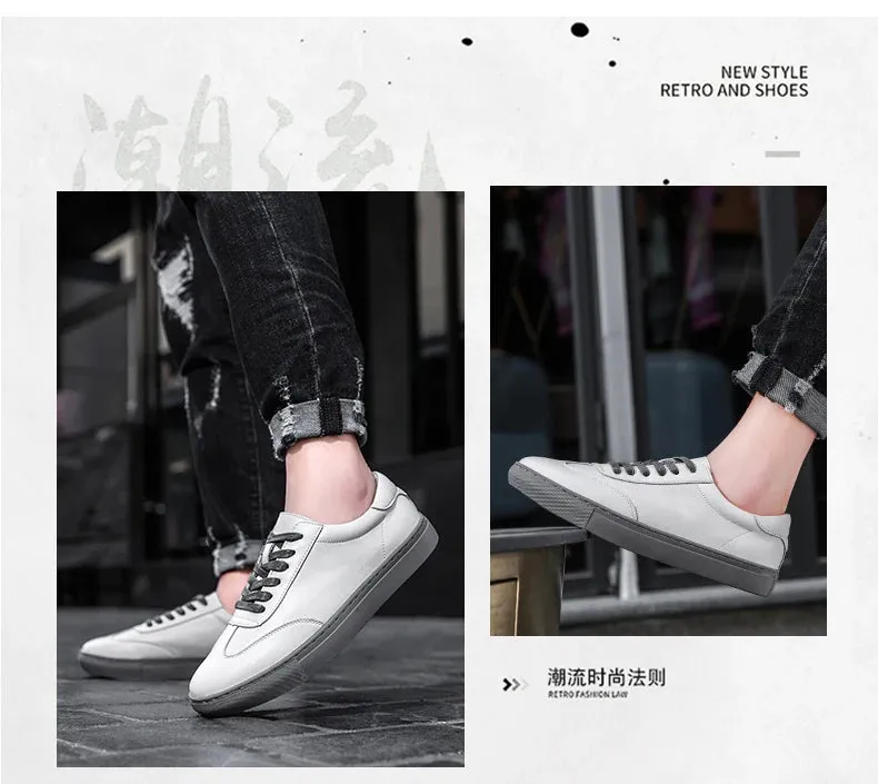 Luxury Breathable Sneakers for Men – Casual Running and Fashion Shoes