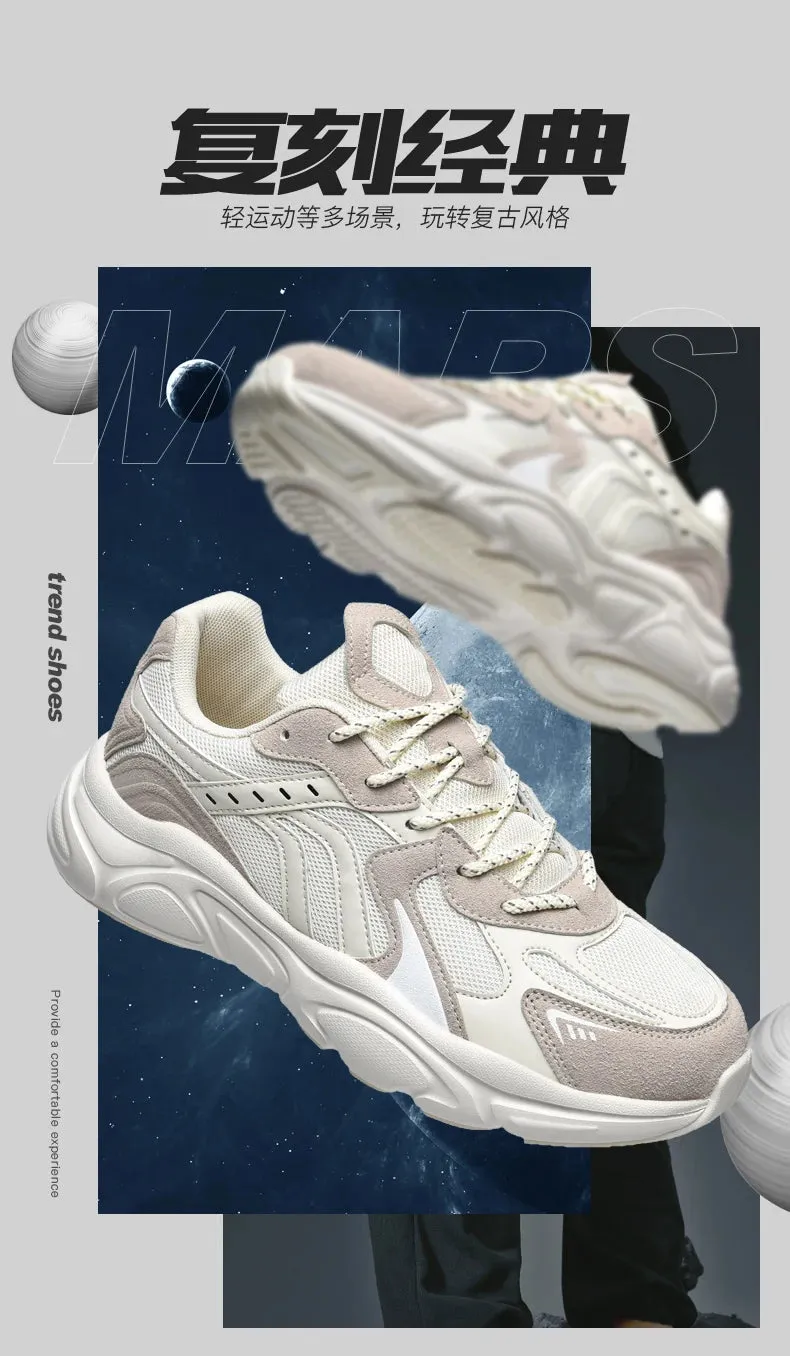 Luxury Breathable Sneakers for Men – Casual Running and Fashion Shoes