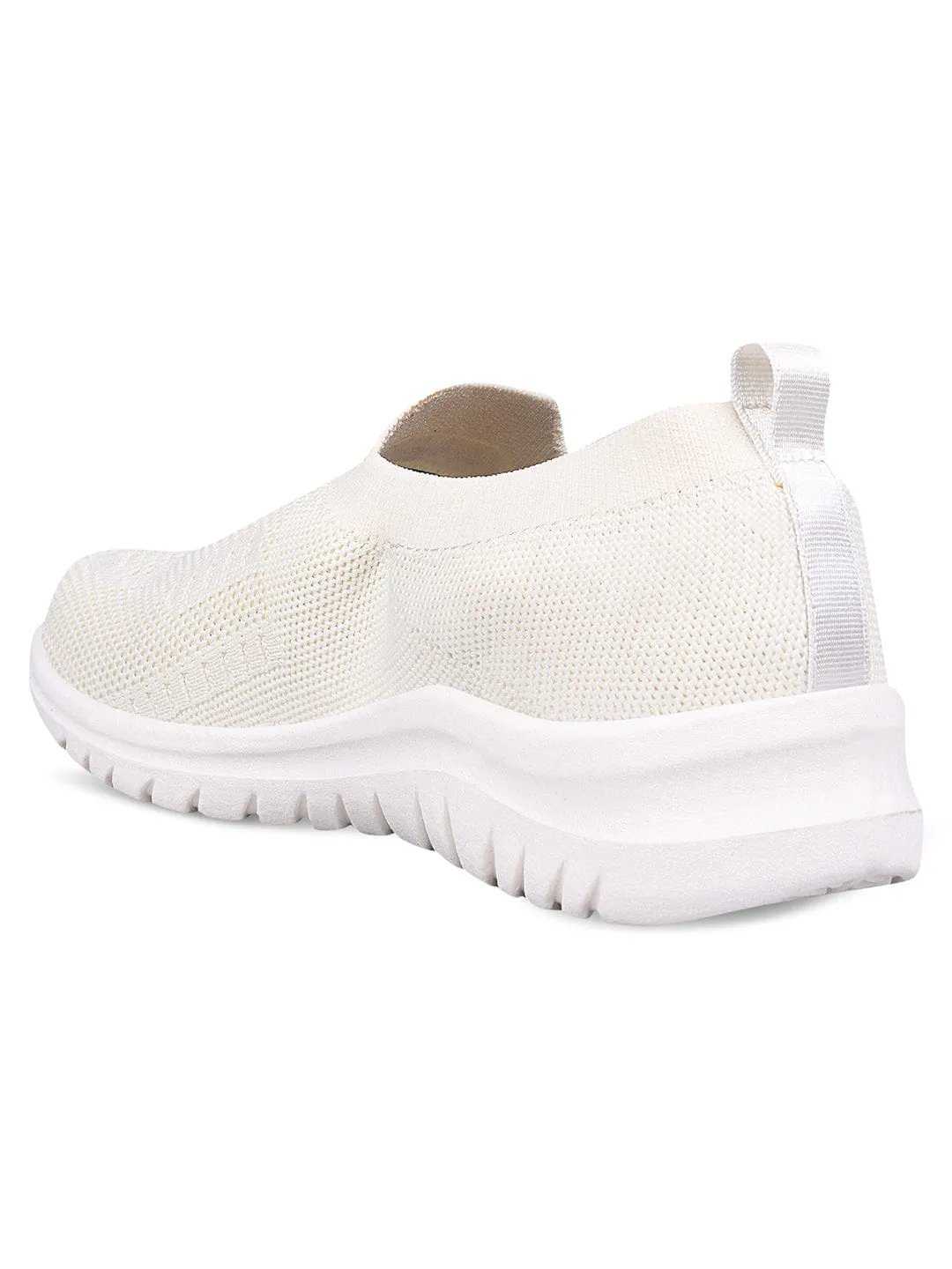 LW-101 Off White Women's Slip-ons