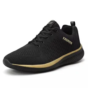Men Casual Lace-Up Mesh Shoes