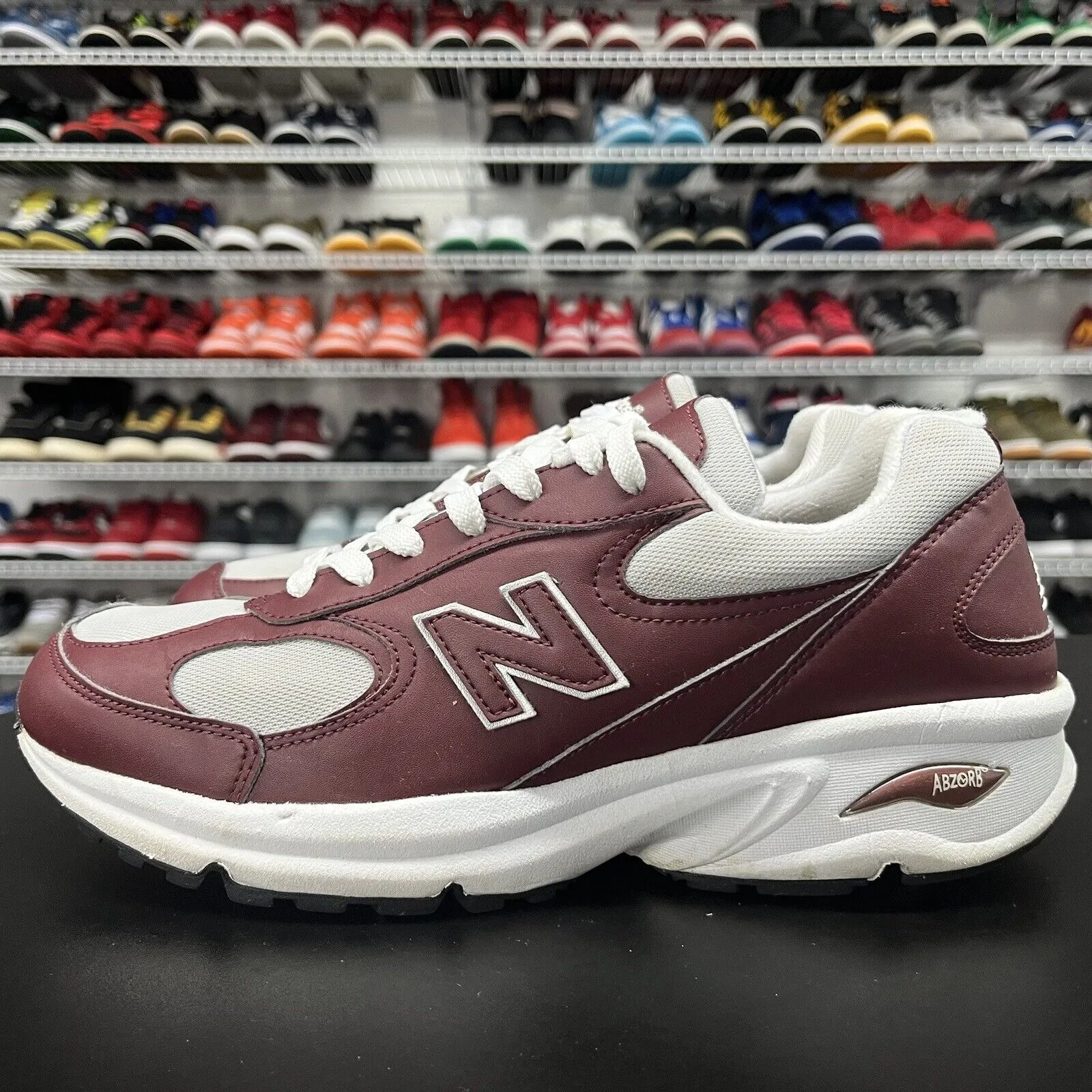 New Balance 498 Burgundy ML498FFA Men's Size 9.5