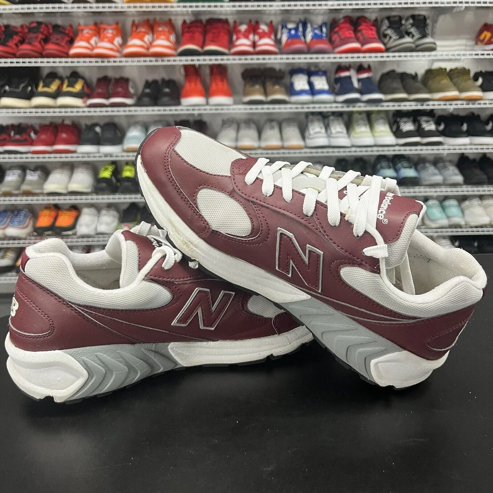 New Balance 498 Burgundy ML498FFA Men's Size 9.5