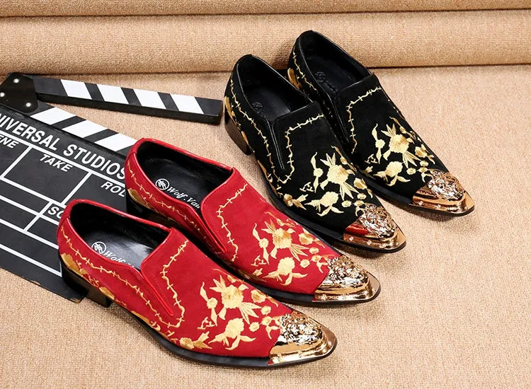 New Men's Business Dress Shoes British Carved Leather Fashion Groom Wedding Suit Shoes Lace-up Single Leather Shoes