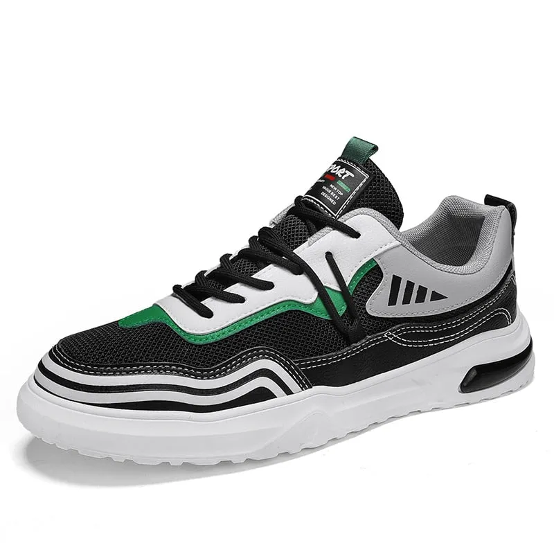 New Trend Men Flats Casual Shoes Breathable Walking Shoes For Mens Comfortable Casual Sneakers Men Popular Man Lace Up Sneakers