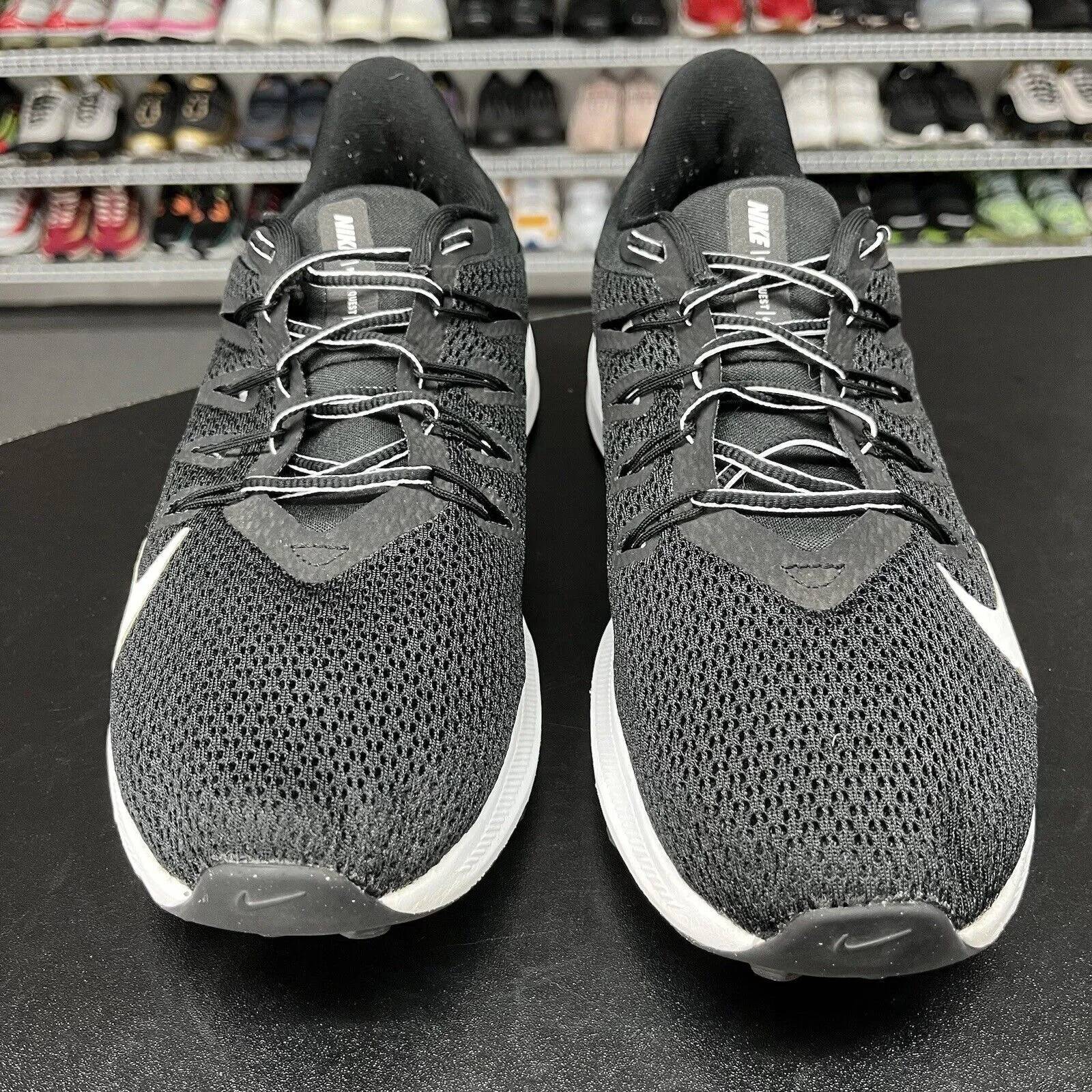 Nike Quest 2 Black Running Shoes Sneakers CI3803-004 Women's Size 8.5