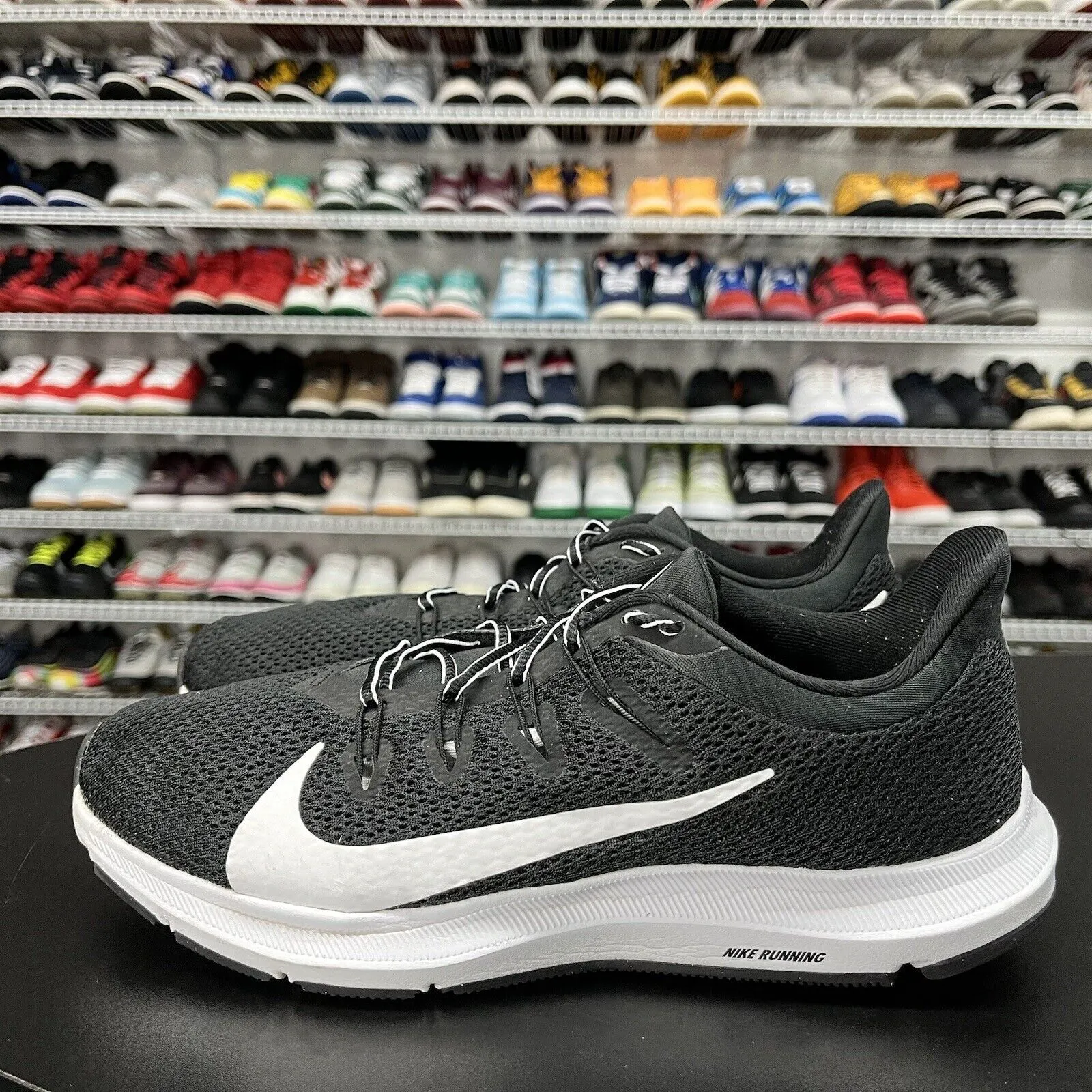 Nike Quest 2 Black Running Shoes Sneakers CI3803-004 Women's Size 8.5