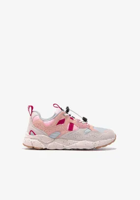 Pink Trail Sneakers B&W