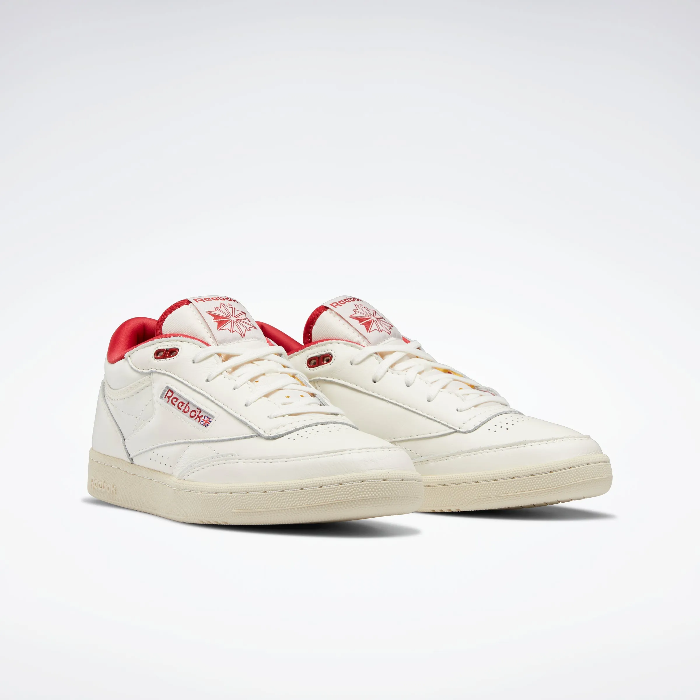 Reebok Footwear Men Club C Mid Ii Vintage Shoes Chalk/Alabas/Flasrd