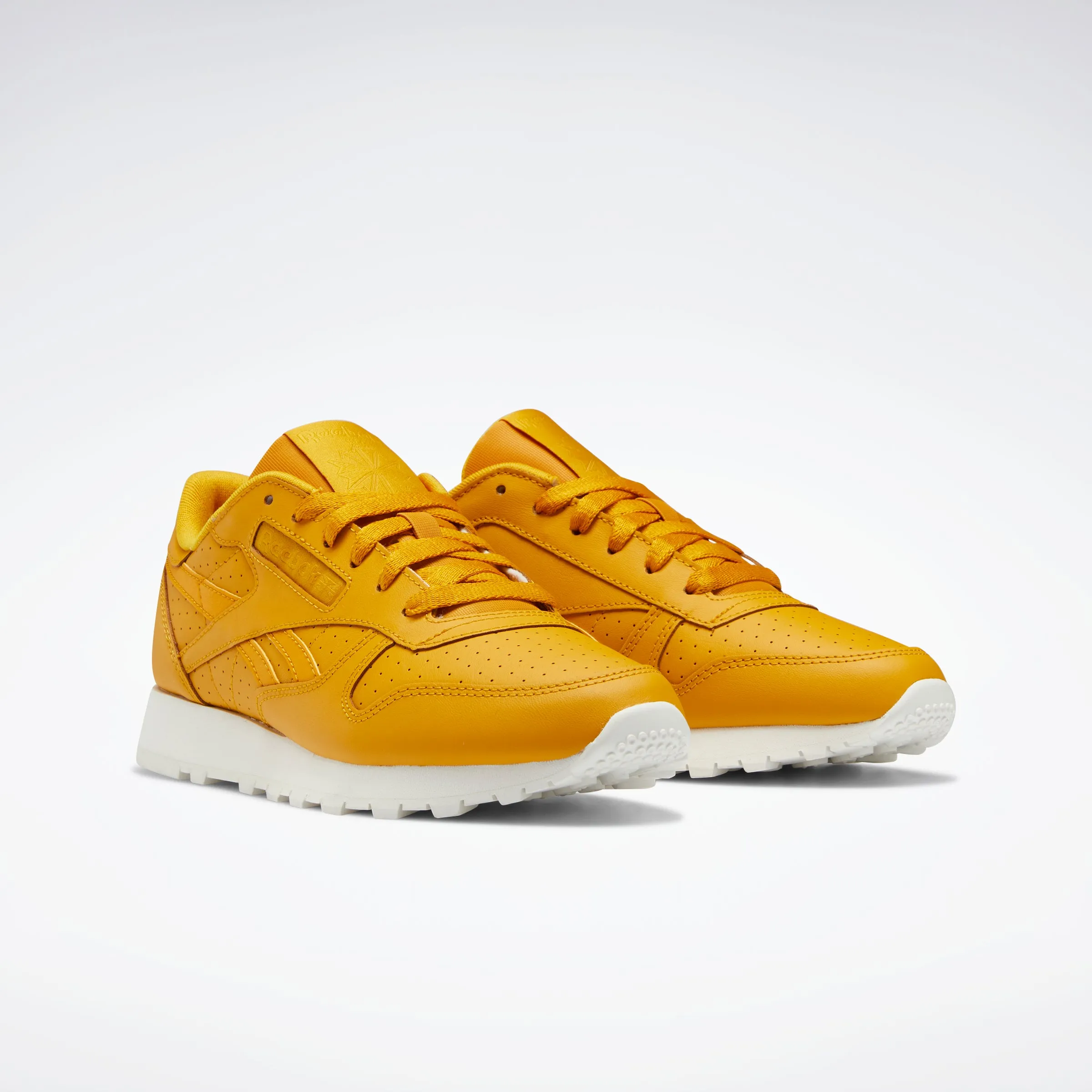 Reebok Footwear Women Classic Leather Shoes Bright Ochre/Bright Ochre/Chal