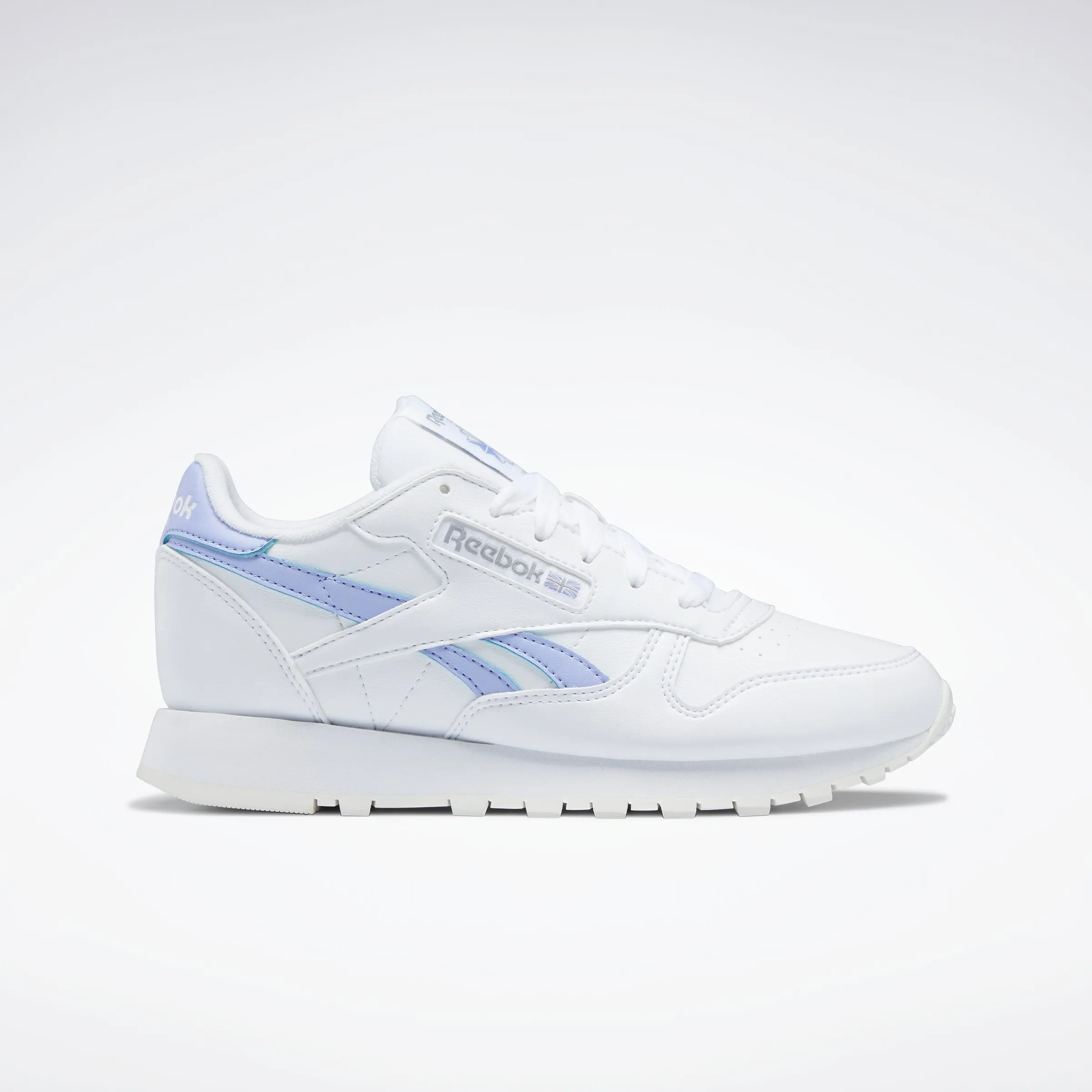 Reebok Footwear Women Classic Leather Shoes Ftwr White/Ftwr White/Lilac Gl
