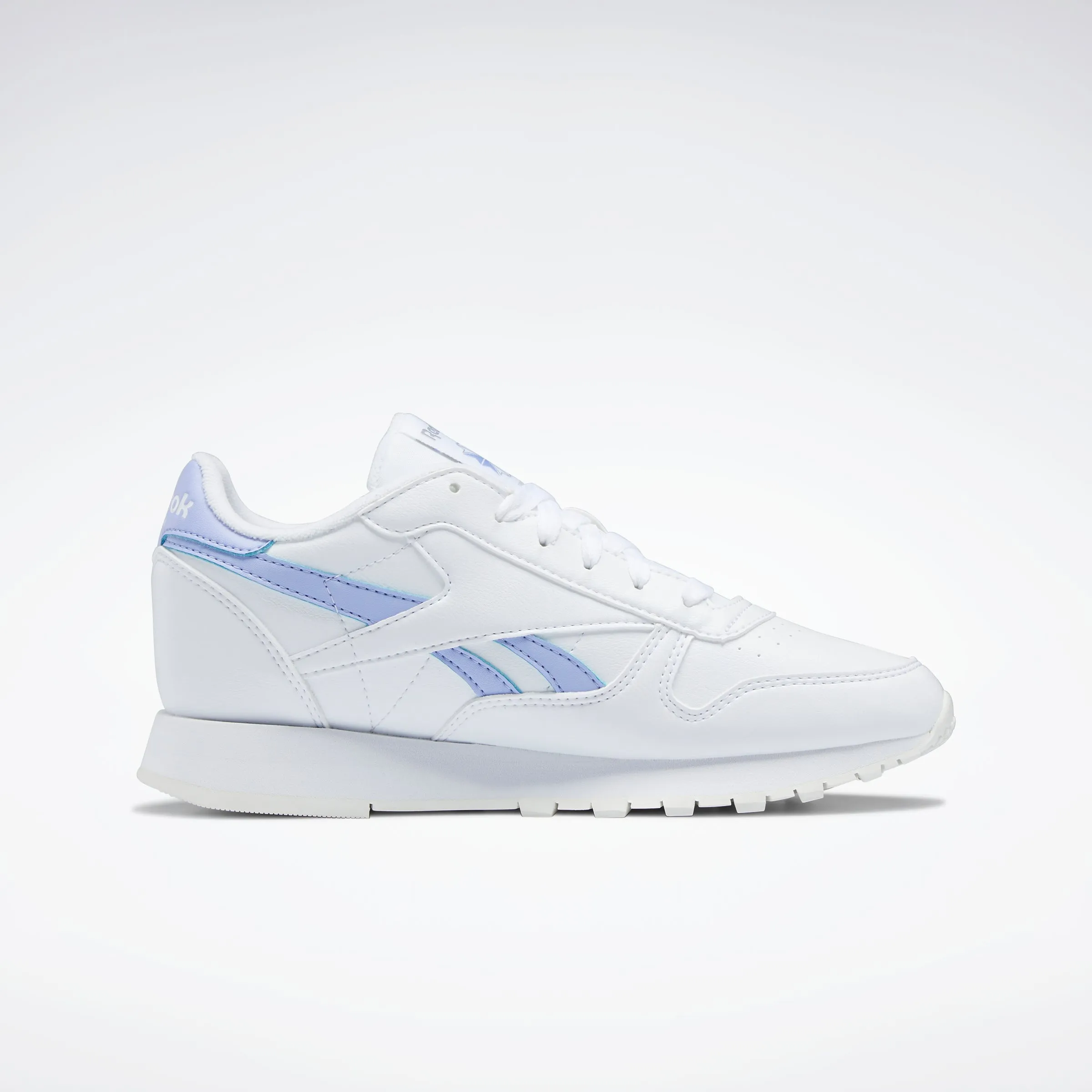 Reebok Footwear Women Classic Leather Shoes Ftwr White/Ftwr White/Lilac Gl