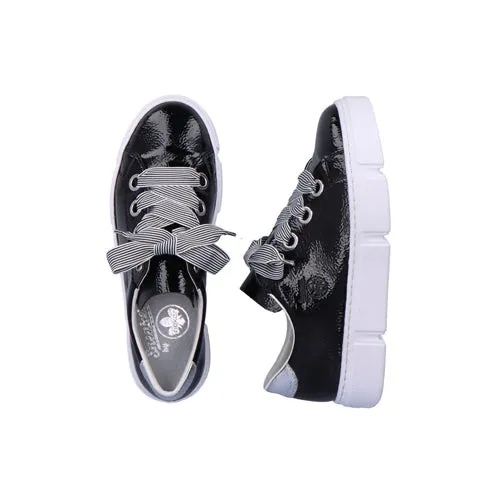 Rieker Ladies Trainers - N59A2-00 - Black