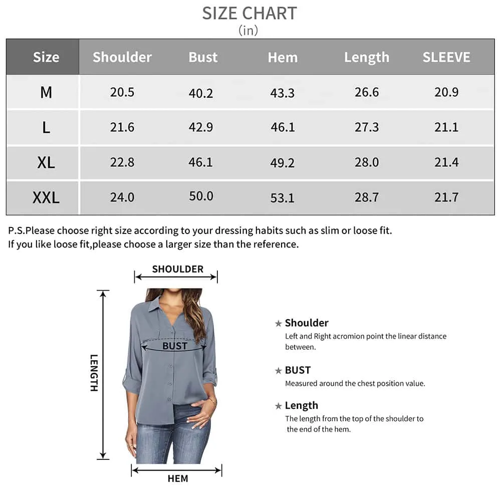 Sandwashed Satin Easy Chiffon Shirt