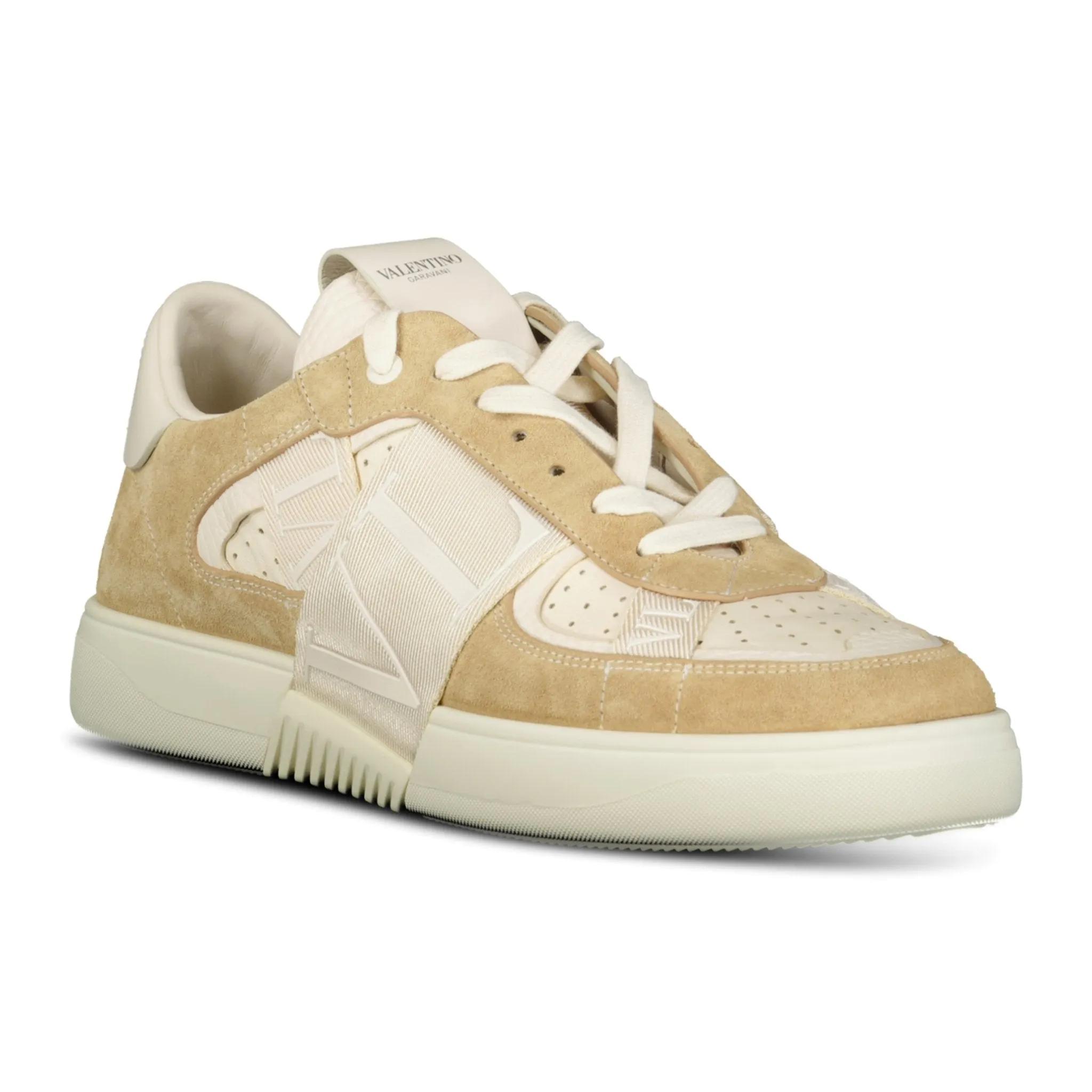 VLTN Trainers Ivory & Beige
